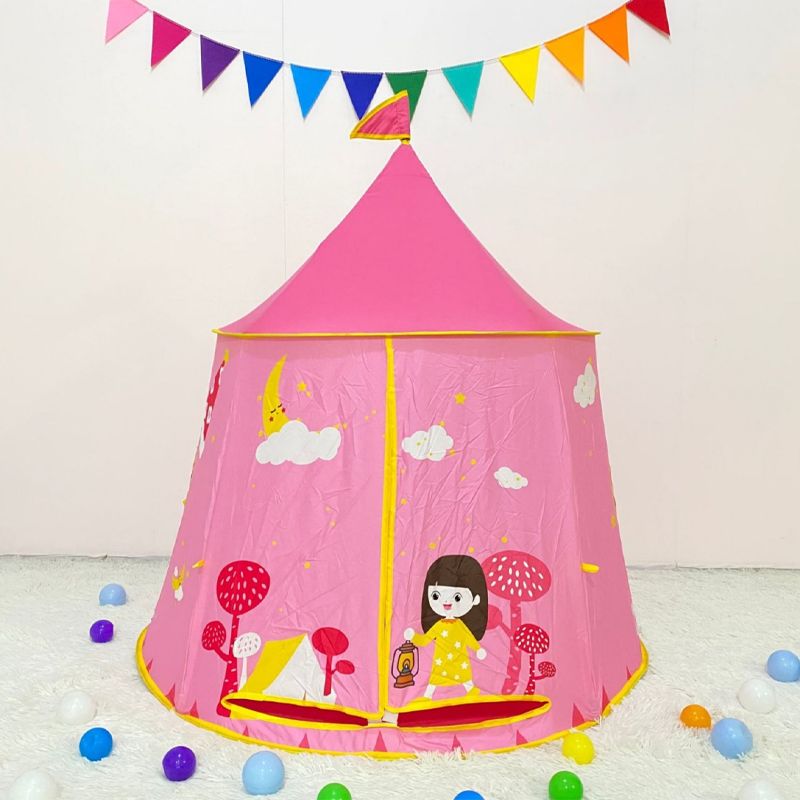 Sennl Girl Indian Tent