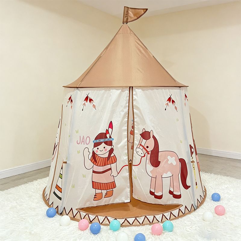 Sennl Horsewoman Indian Tent