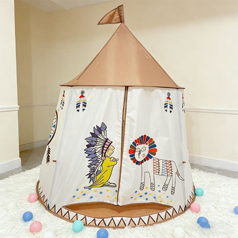 Sennl Light Brown Indian Tent