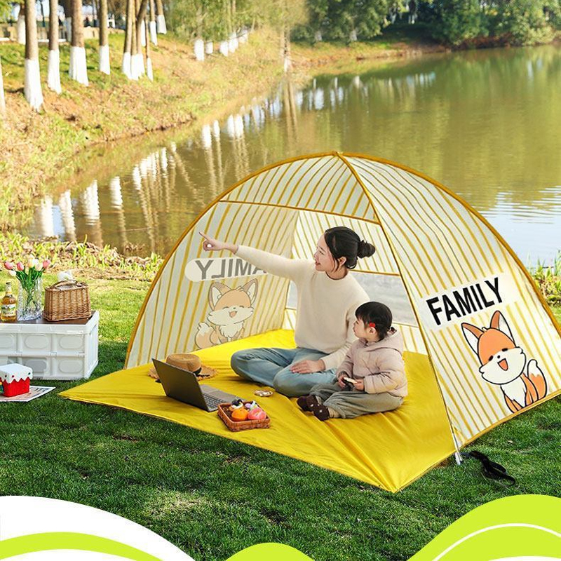 Sennl Montessori Sensory Outside Tent (Yellow)