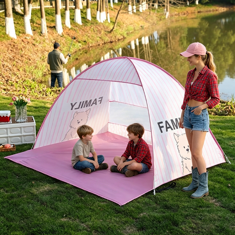 Sennl Montessori Sensory Outside Tent (Pink)