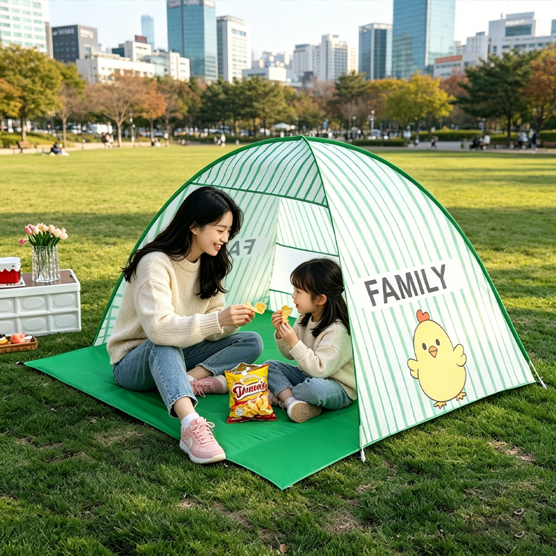 Sennl Montessori Sensory Outside Tent (Green)