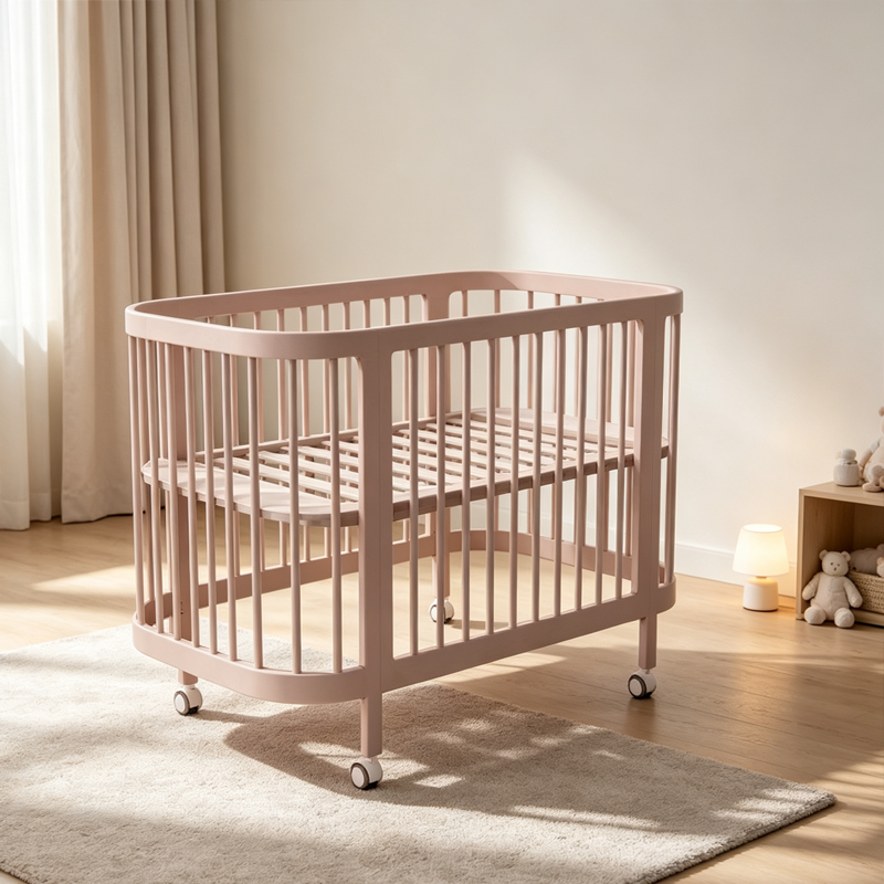 Montessori sensory oval crib (Brown)
