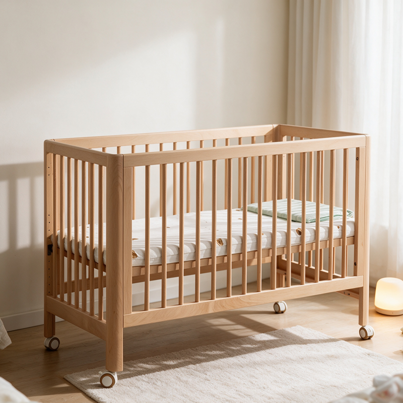 Montessori sensory Norwegian style baby crib