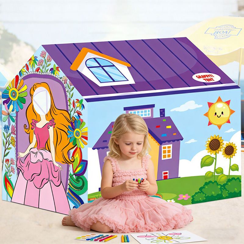 Sennl Montessori Sensory Paintable Tent (Princess)