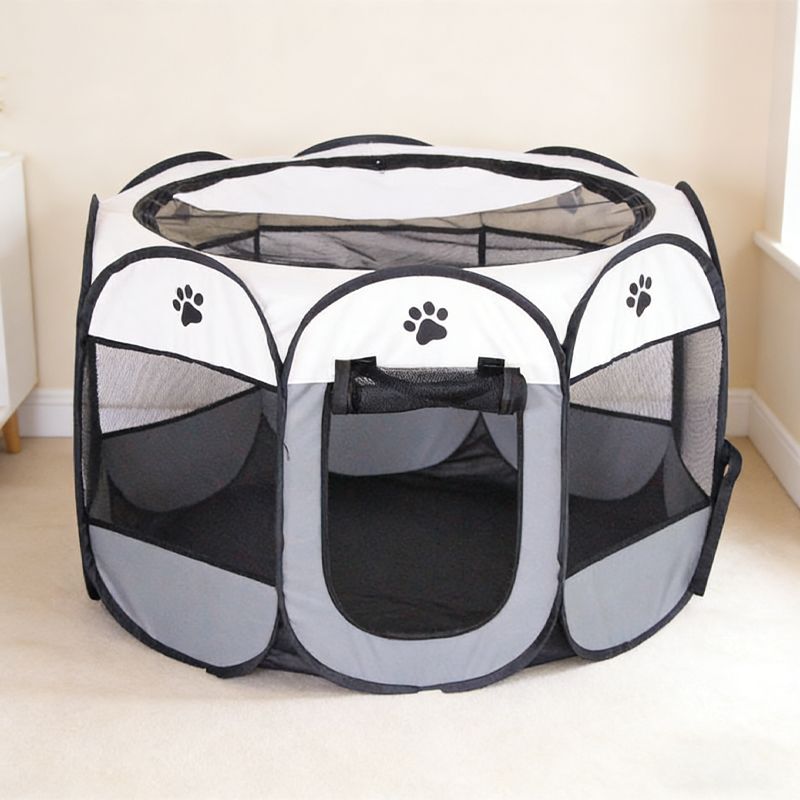 Sennl Octagonal Pet Tent (Grey)